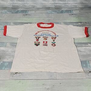 Tee Jays Mr. Boston Schnapps Vintage T-Shirt sz Large